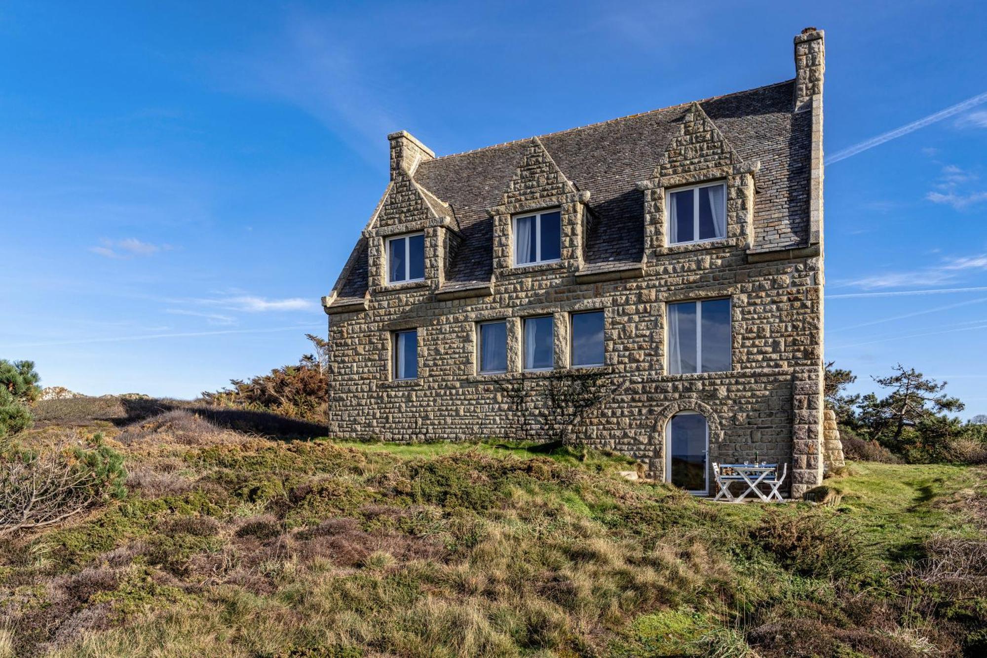 Studio Vue Sur Mer Plomodiern Exteriér fotografie